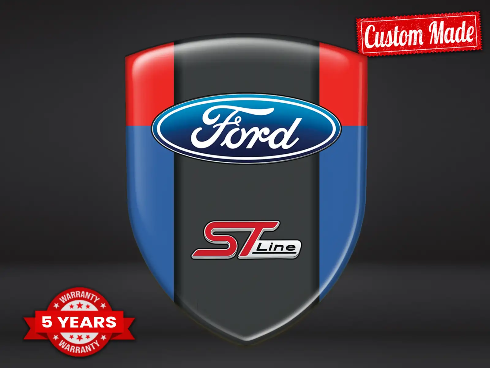 Ford Sticker Bannière Auto Résistant Pro Qualité